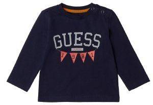 ΜΠΛΟΥΖΑ ΜΑΚΡΥΜΑΝΙΚΗ GUESS KIDS I84IO1 KSD20 ΣΚΟΥΡΟ ΜΠΛΕ (68ΕΚ.)-(6-9ΜΗΝΩΝ) ΜΠΛΟΥΖΑ ΜΑΚΡΥΜΑΝΙΚΗ GUESS KIDS I84IO1 KSD20 ΣΚΟΥΡΟ ΜΠΛΕ (68ΕΚ.)-(6-9ΜΗΝΩΝ)