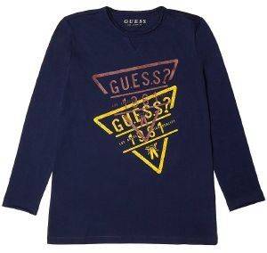 ΜΠΛΟΥΖΑ ΜΑΚΡΥΜΑΝΙΚΗ GUESS KIDS L84I01 K7C10 ΣΚΟΥΡΟ ΜΠΛΕ (166ΕΚ.)-(13-14 ΕΤΩΝ) ΜΠΛΟΥΖΑ ΜΑΚΡΥΜΑΝΙΚΗ GUESS KIDS L84I01 K7C10 ΣΚΟΥΡΟ ΜΠΛΕ (166ΕΚ.)-(13-14 ΕΤΩΝ)