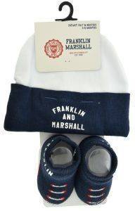 ΣΕΤ ΒΡΕΦΙΚΟ ΣΚΟΥΦΑΚΙ ΚΑΙ ΚΑΛΤΣΑΚΙΑ FRANKLIN & MARSHALL FMS0100-178 2ΤΜΧ (0-6 ΜΗΝΩΝ) ΣΕΤ ΒΡΕΦΙΚΟ ΣΚΟΥΦΑΚΙ ΚΑΙ ΚΑΛΤΣΑΚΙΑ FRANKLIN & MARSHALL FMS0100-178 2ΤΜΧ (0-6 ΜΗΝΩΝ)