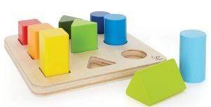    HAPE COLOR AND SHAPE SORTER 10 