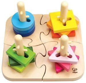   HAPE CREATIVE PEG PUZZLE 16