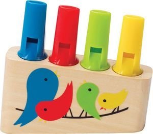  HAPE TAKE-ALONG RAINBOW PAN FLUTE 