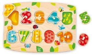      HAPE NUMBER PEG PUZZLE 11