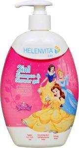 ��������-���������� HELENVITA KIDS 2 IN 1 SHAMPOO & SHOWER GEL PRINCESS 500ML [5213000524031]