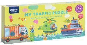  MIDEER MY TRAFFIC PUZZLE  28 [MD3043]