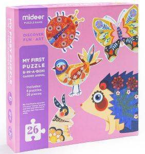  MIDEER MY FIRST PUZZLE GARDEN ANIMALS 24 [MD30691]