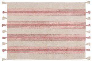 ΧΑΛΙ LORENA CANALS LΟR-C-SΤ-CΟRΑLΡΙΝΚ STRIPES 120X160CM ΜΠΕΖ/ΡΟΖ ΧΑΛΙ LORENA CANALS LΟR-C-SΤ-CΟRΑLΡΙΝΚ STRIPES 120X160CM ΜΠΕΖ/ΡΟΖ