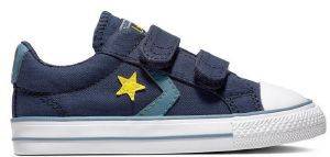ΠΑΠΟΥΤΣΙ CONVERSE STAR PLAYER 2V OX 763528C ΣΚΟΥΡΟ ΜΠΛΕ (EU:24) ΠΑΠΟΥΤΣΙ CONVERSE STAR PLAYER 2V OX 763528C ΣΚΟΥΡΟ ΜΠΛΕ (EU:24)