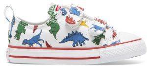 ΠΑΠΟΥΤΣΙ CONVERSE CHUCK TAYLOR ALL STAR 2V OX 763713C ΛΕΥΚΟ-ΠΟΛΥΧΡΩΜΟ (EU:26) ΠΑΠΟΥΤΣΙ CONVERSE CHUCK TAYLOR ALL STAR 2V OX 763713C ΛΕΥΚΟ-ΠΟΛΥΧΡΩΜΟ (EU:26)