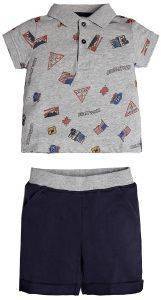 ΣΕΤ T-SHIRT/ΣΟΡΤΣ GUESS KIDS I92G07 K86M0 ΓΚΡΙ ΜΕΛΑΝΖΕ/ΣΚΟΥΡΟ ΜΠΛΕ (88-96ΕΚ.)-(18-24ΜΗΝΩΝ) ΣΕΤ T-SHIRT/ΣΟΡΤΣ GUESS KIDS I92G07 K86M0 ΓΚΡΙ ΜΕΛΑΝΖΕ/ΣΚΟΥΡΟ ΜΠΛΕ (88-96ΕΚ.)-(18-24ΜΗΝΩΝ)