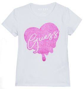 T-SHIRT GUESS KIDS J92I16 K82J0  (135.)-(7-8 )