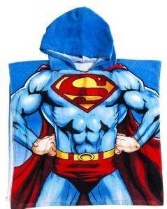 ΠΟΝΤΣΟ PALAMAIKI KIDS COLLECTION SUPERMAN ΚΟΚΚΙΝΟ-ΜΠΛΕ 60X120CM ΠΟΝΤΣΟ PALAMAIKI KIDS COLLECTION SUPERMAN ΚΟΚΚΙΝΟ-ΜΠΛΕ 60X120CM