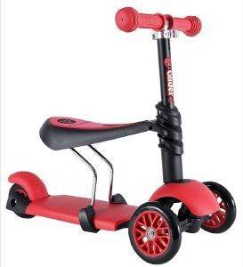 ΠΑΤΙΝΙ YVOLUTION YGLIDER 3 IN 1 ΚΟΚΚΙΝΟ ΠΑΤΙΝΙ YVOLUTION YGLIDER 3 IN 1 ΚΟΚΚΙΝΟ