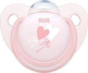 ΠΙΠΙΛΑ NUK TRENDLINE BABY ROSE ΣΙΛΙΚΟΝΗΣ ΜΕ ΚΡΙΚΟ ΜΕΓ.1 ΚΑΡΔΟΥΛΕΣ ΠΙΠΙΛΑ NUK TRENDLINE BABY ROSE ΣΙΛΙΚΟΝΗΣ ΜΕ ΚΡΙΚΟ ΜΕΓ.1 ΚΑΡΔΟΥΛΕΣ