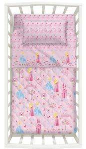 ΠΑΛΑΜΑΙΚΗ ΚΟΥΒΕΡΛΙ PALAMAIKI DISNEY BABY COLLECTION PETIT PRINCESS 1ΤΜΧ ΡΟΖ 120X150CM