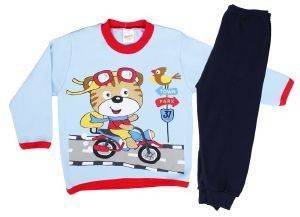 ΠΥΖΑΜΑ MINERVA BABY TIGER RIDER ΓΑΛΑΖΙΟ (98ΕΚ.)-(3-4 ΕΤΩΝ) ΠΥΖΑΜΑ MINERVA BABY TIGER RIDER ΓΑΛΑΖΙΟ (98ΕΚ.)-(3-4 ΕΤΩΝ)