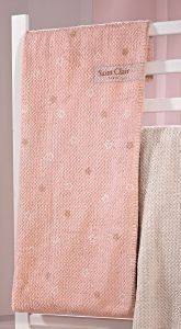ΚΟΥΒΕΡΤΑ ΚΟΥΝΙΑΣ SAINT CLAIR STARLIGHT PINK 110X140CM ΚΟΥΒΕΡΤΑ ΚΟΥΝΙΑΣ SAINT CLAIR STARLIGHT PINK 110X140CM