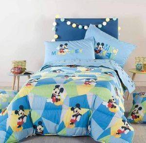 ΠΑΙΔΙΚΟ ΠΑΠΛΩΜΑ ΗΜΙΔΙΠΛΟ PALAMAIKI CALEFFI DISNEY COLLECTION MICKEY BOYS ΓΑΛΑΖΙΟ 160X250 CM ΠΑΙΔΙΚΟ ΠΑΠΛΩΜΑ ΗΜΙΔΙΠΛΟ PALAMAIKI CALEFFI DISNEY COLLECTION MICKEY BOYS ΓΑΛΑΖΙΟ 160X250 CM