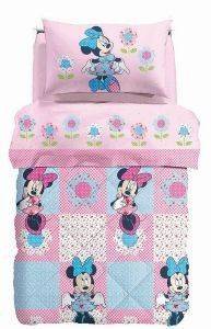 ΠΑΙΔΙΚΟ ΠΑΠΛΩΜΑ ΗΜΙΔΙΠΛΟ PALAMAIKI CALEFFI DISNEY COLLECTION MINNIE PATCHWORK ΡΟΖ MF 160X250 CM ΠΑΙΔΙΚΟ ΠΑΠΛΩΜΑ ΗΜΙΔΙΠΛΟ PALAMAIKI CALEFFI DISNEY COLLECTION MINNIE PATCHWORK ΡΟΖ MF 160X250 CM