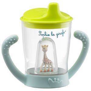      SOPHIE LA GIRAFE NON SPILL CUP MASCOTTE 180ML