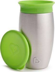   MUNCHKIN STAINLESS MIRACLE 360 CUP 296ML  
