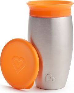   MUNCHKIN STAINLESS MIRACLE 360 CUP 296ML  