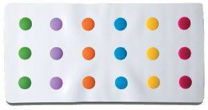    MUNCHKIN DANDY DOTS BATH MAT 77.5X36CM 