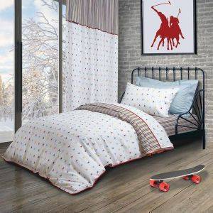 ΣΕΤ ΠΑΠΛΩΜΑΤΟΘΗΚΗ ΜΟΝΗ JUNIOR PRINTS GREENWICH POLO CLUB 2900 ΛΕΥΚΟ/ΠΟΛΥΧΡΩΜΟ 160X240CM ΣΕΤ ΠΑΠΛΩΜΑΤΟΘΗΚΗ ΜΟΝΗ JUNIOR PRINTS GREENWICH POLO CLUB 2900 ΛΕΥΚΟ/ΠΟΛΥΧΡΩΜΟ 160X240CM