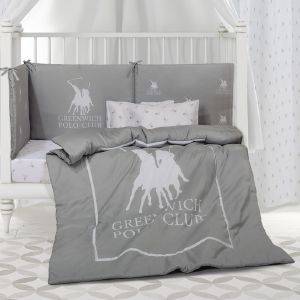ΠΑΠΛΩΜΑ ΚΟΥΝΙΑΣ BABY COLLECTION GREENWICH POLO CLUB 2912 ΓΚΡΙ 110X150CM ΠΑΠΛΩΜΑ ΚΟΥΝΙΑΣ BABY COLLECTION GREENWICH POLO CLUB 2912 ΓΚΡΙ 110X150CM