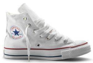  CONVERSE ALL STAR CHUCK TAYLOR CORE HI 3J253C OPTICAL WHITE (EU:29)