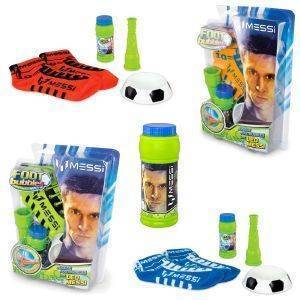  2  GIOCHI PREZIOSI MESSI FOOT BUBBLES STARTER PACK &   ( )