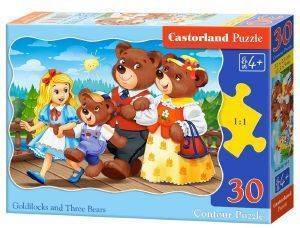 CASTORLAND ΠΑΖΛ CASTORLAND GOLDILOCKS AND THREE BEARS 30TMX