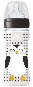 ΜΠΙΜΠΕΡΟ ΠΛΑΣΤΙΚΟ CHICCO WB POP FRIENDS ΜΕ ΘΗΛΗ ΣΙΛΙΚΟΝΗ 350ML ΜΑΥΡΟ 4 ΜΗΝΩΝ+ ΜΠΙΜΠΕΡΟ ΠΛΑΣΤΙΚΟ CHICCO WB POP FRIENDS ΜΕ ΘΗΛΗ ΣΙΛΙΚΟΝΗ 350ML ΜΑΥΡΟ 4 ΜΗΝΩΝ+