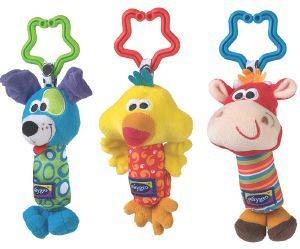 ΚΡΕΜΑΣΤΟ ΠΑΙΧΝΙΔΙ PLAYGRO ΓΙΑ ΚΑΡΟΤΣΙ TINKLE TRIO ΚΡΕΜΑΣΤΟ ΠΑΙΧΝΙΔΙ PLAYGRO ΓΙΑ ΚΑΡΟΤΣΙ TINKLE TRIO