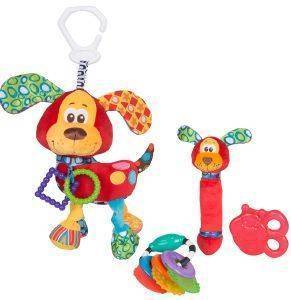 PLAYGRO ΣΕΤ PLAYGRO PUPPY TEETHER PACK 0Μ+