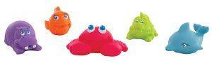   PLAYGRO UNDER THE SEA SQUIRTEES 5