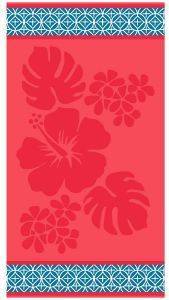ΠΕΤΣΕΤΑ ΘΑΛΑΣΣΗΣ OCEAN HIBISCUS ΚΟΚΚΙΝΟ 86Χ160CM ΠΕΤΣΕΤΑ ΘΑΛΑΣΣΗΣ OCEAN HIBISCUS ΚΟΚΚΙΝΟ 86Χ160CM