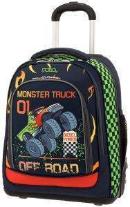 ΤΡΟΛΕΫ-ΤΣΑΝΤΑ ΔΗΜΟΤΙΚΟΥ POLO BELIKE MONSTER TRUCK 30LT ΤΡΟΛΕΫ-ΤΣΑΝΤΑ ΔΗΜΟΤΙΚΟΥ POLO BELIKE MONSTER TRUCK 30LT