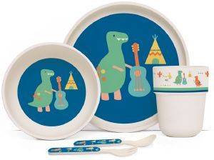 ΣΕΤ ΦΑΓΗΤΟΥ ΜΠΑΜΠΟΥ PENNY SCALLAN BABOO SET MEAL DINO ROCK 5ΤΜΧ ΣΕΤ ΦΑΓΗΤΟΥ ΜΠΑΜΠΟΥ PENNY SCALLAN BABOO SET MEAL DINO ROCK 5ΤΜΧ