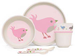 ΣΕΤ ΦΑΓΗΤΟΥ ΜΠΑΜΠΟΥ PENNY SCALLAN BABOO SET MEAL CHIRPY BIRD 5ΤΜΧ ΣΕΤ ΦΑΓΗΤΟΥ ΜΠΑΜΠΟΥ PENNY SCALLAN BABOO SET MEAL CHIRPY BIRD 5ΤΜΧ