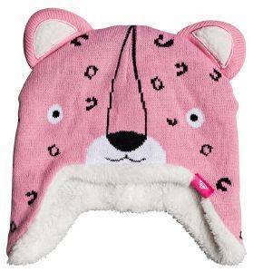 ROXY ΣΚΟΥΦΑΚΙ ROXY LEOPARD TEENIE BEANIE ERLHA03062 ΡΟΖ/ΛΕΥΚΟ (ONE SIZE)-(45CM)