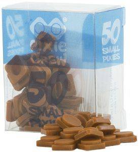 PIXIE CREW ΣΕΤ MIKPA CHIPS PIXIE CREW 50TMX ΣΚΟΥΡΟ ΚΑΦΕ