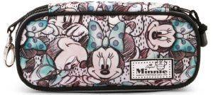 KARACTERMANIA ΤΣΑΝΤΑΚΙ/ΚΑΣΕΤΙΝΑ KARACTERMANIA CLASSIC MINNIE GRAY PENCIL CASE DRAWING 21X10X5CM