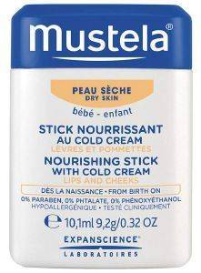   STICK MUSTELA BEBE NOURISHING STICK WITH COLD CREAM 10ML (3504105028312)