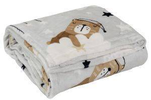 ΚΟΥΒΕΡΤΑ FLEECE DAS KID SWEET DREAMS ΓΚΡΙ 160X220CM ΣΧ. 4703 ΚΟΥΒΕΡΤΑ FLEECE DAS KID SWEET DREAMS ΓΚΡΙ 160X220CM ΣΧ. 4703
