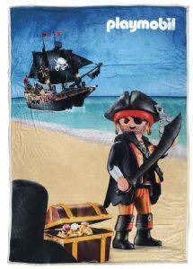 �������� FLEECE SHERPA �� ����� DAS KID PLAYMOBIL - PIRATE ��������� 160X220CM ��. 5022