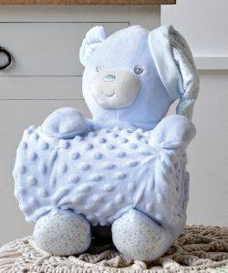  FLANNEL FLEECE     25CM BEAR 19 75X100CM 