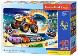 ΠΑΖΛ CASTORLAND JUMPING MONSTER TRUCK 40ΤΜΧ ΠΑΖΛ CASTORLAND JUMPING MONSTER TRUCK 40ΤΜΧ