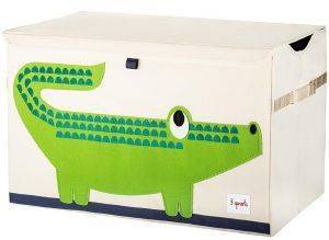 Image of ΚΟΥΤΙ ΓΙΑ ΤΑ ΠΑΙΧΝΙΔΙΑ ΜΕ ΚΑΠΑΚΙ 3SPROUTS TOY CHASTE ΚΡΟΚΟΔΕΙΛΟΣ 38X61X38CM