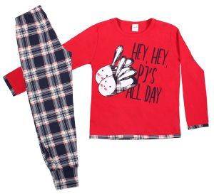 ΣΕΤ ΠΥΖΑΜΕΣ MINERVA PJ S ALL DAY ΚΟΚΚΙΝΟ/ΜΠΛΕ ΚΑΡΟ (104ΕΚ.)-(3-4 ΕΤΩΝ) ΣΕΤ ΠΥΖΑΜΕΣ MINERVA PJ S ALL DAY ΚΟΚΚΙΝΟ/ΜΠΛΕ ΚΑΡΟ (104ΕΚ.)-(3-4 ΕΤΩΝ)
